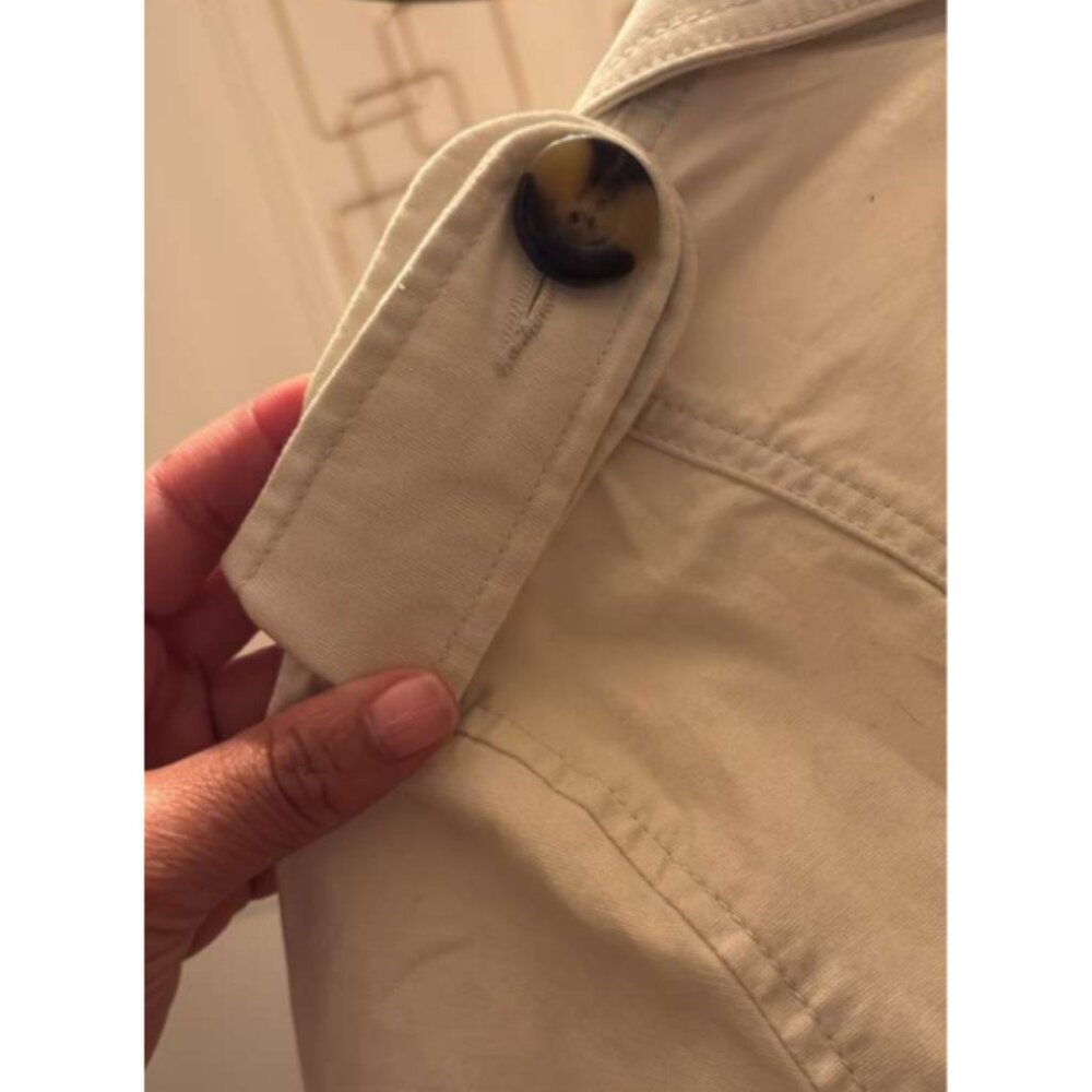 Cabi Cream Utility Field Jacket - Size M - Picture 6 of 6